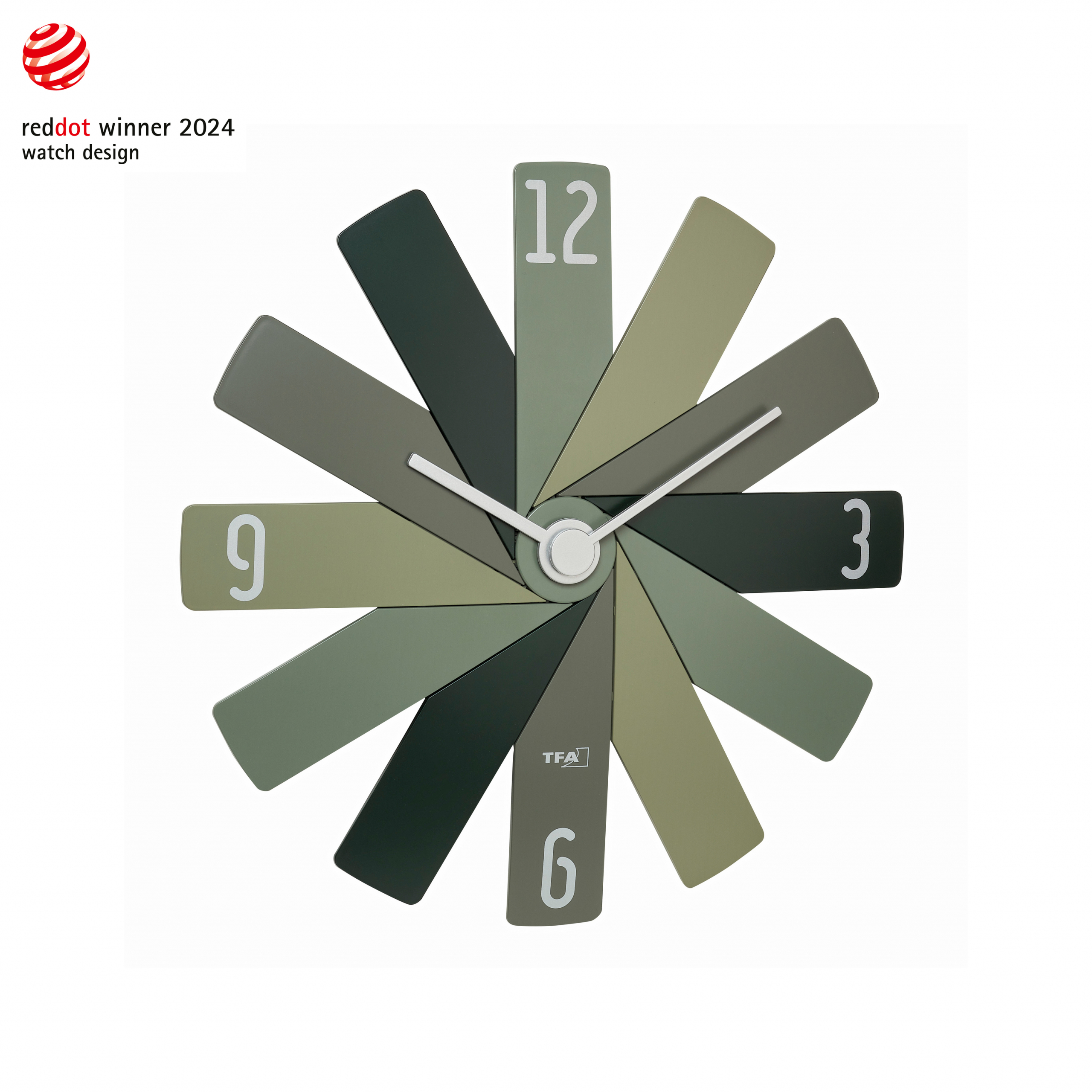 Dizajnerski zidni sat CLOCK IN THE BOX 60.3020.04