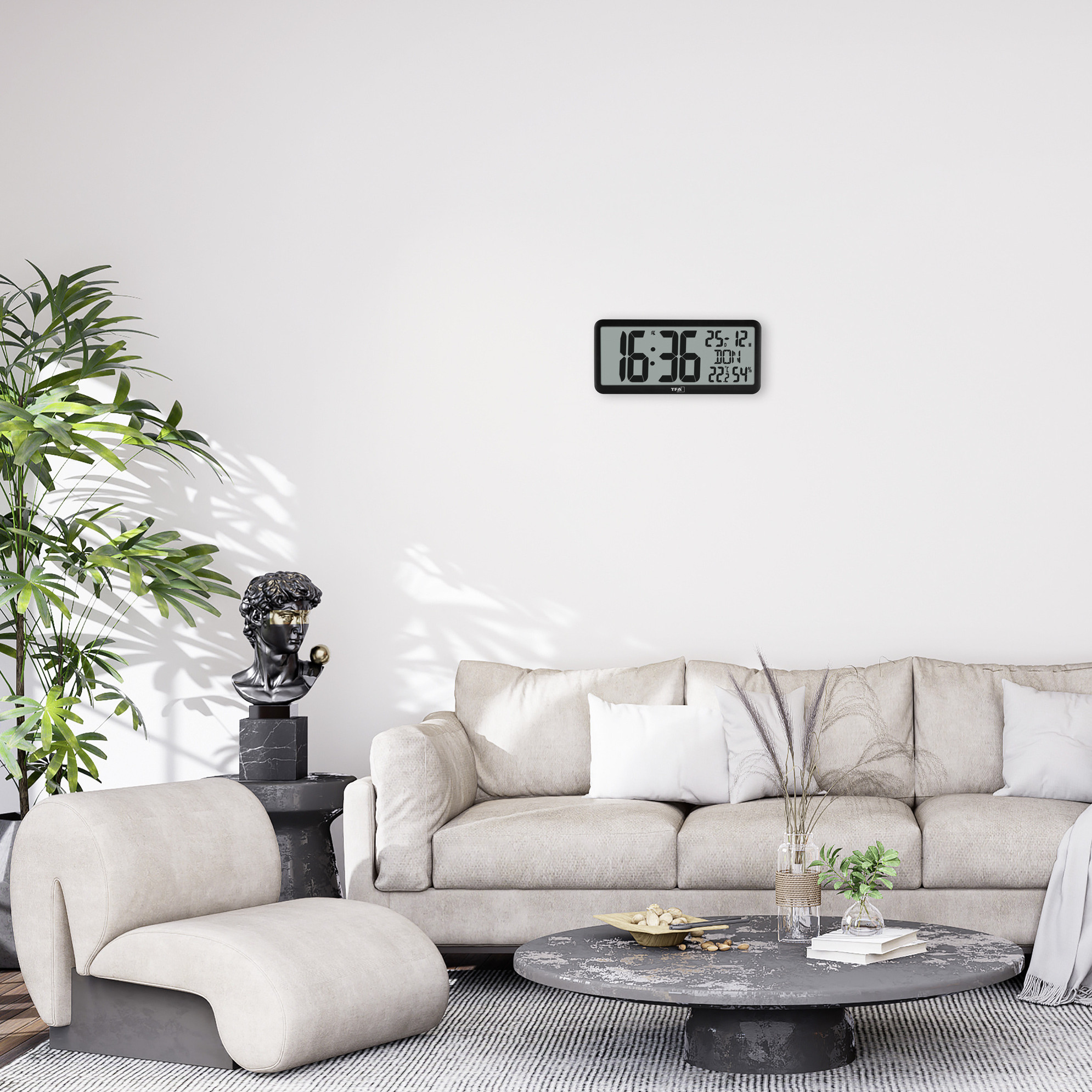 Digitalni sat s prikazom klime 60.4525.01 - Slika 2
