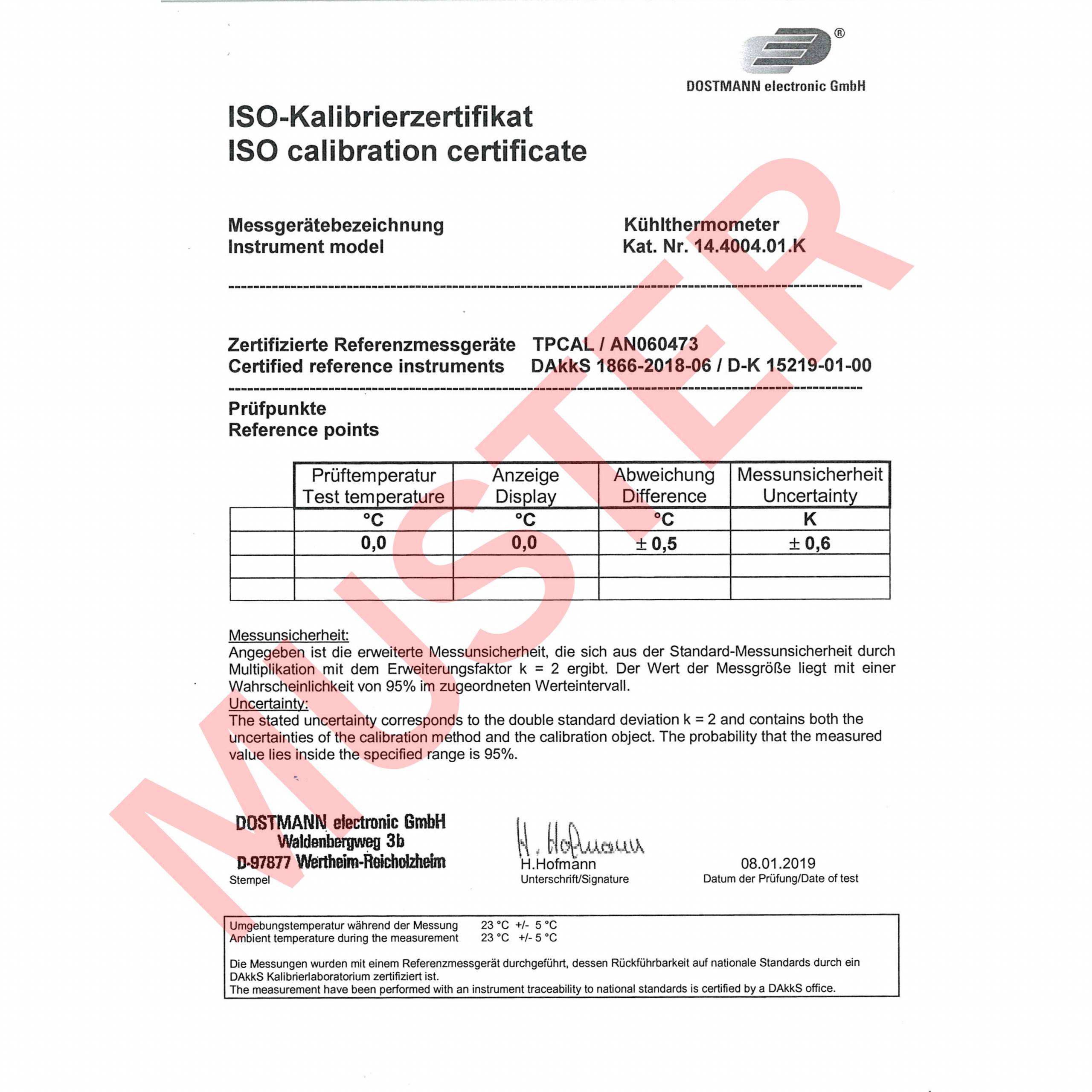 EI-14-4004 - alkoholni termometar za hladnjake - Slika 2