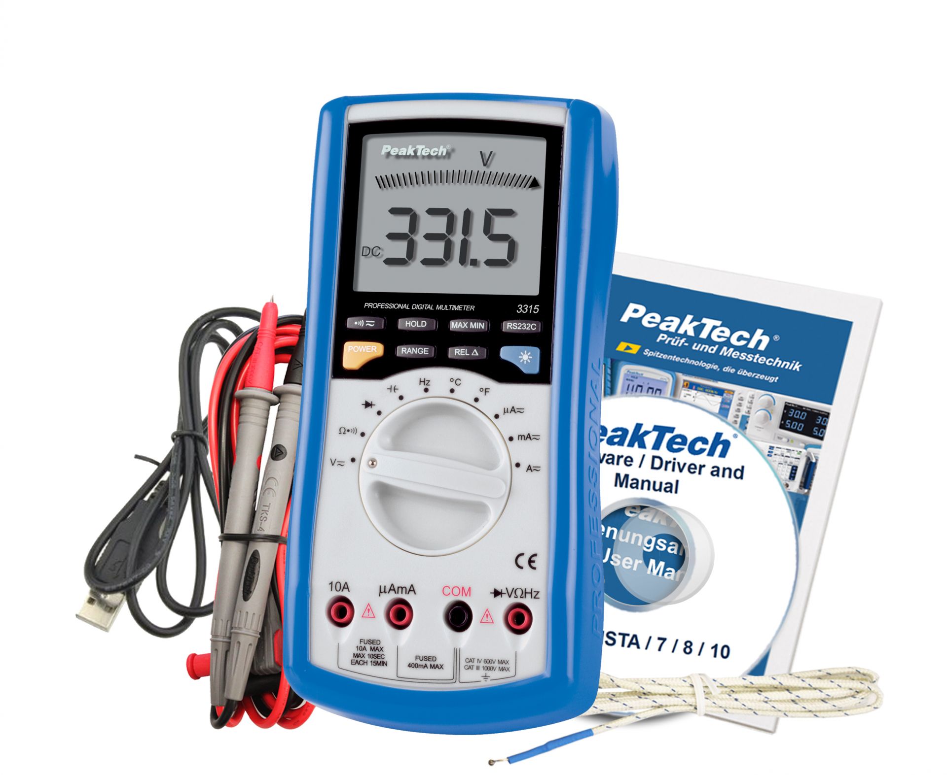 Digitalni-Multimetar PKT-3315 sa USB/ RS232 - Slika 2