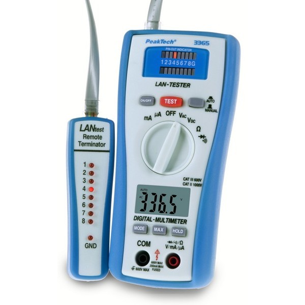 PKT3365 LAN tester sa digitalnim multimetrom - Slika 2