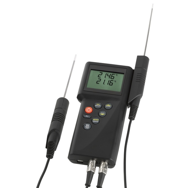 5000-0755 - Termometar za Pt100, termoelemente tip J, K, L, N, R, S, T, relativnu vlagu, protok. tlak