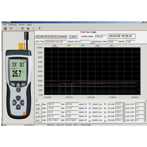5020-0896 - Termohigrometar RH896 - Slika 2