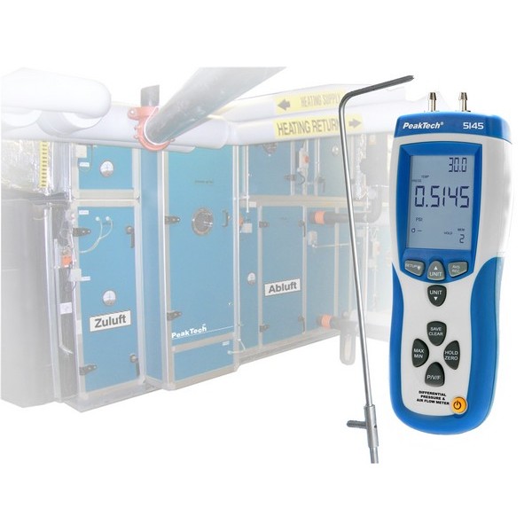 PKT-5145 Manometar & anemometar - Slika 3