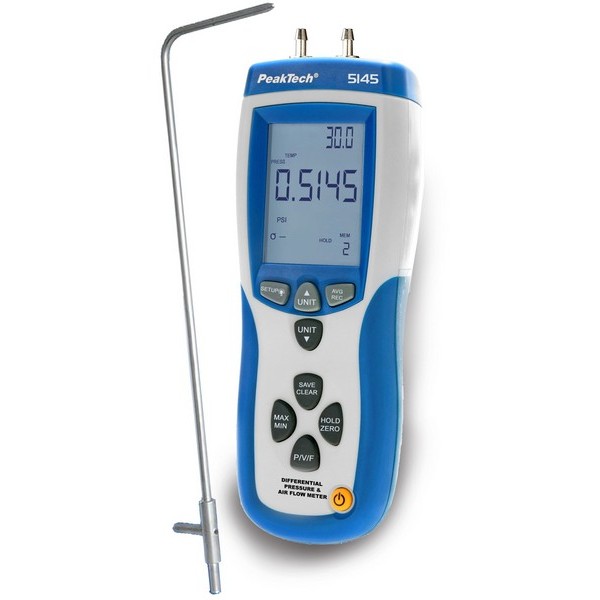PKT-5145 Manometar & anemometar - Slika 2