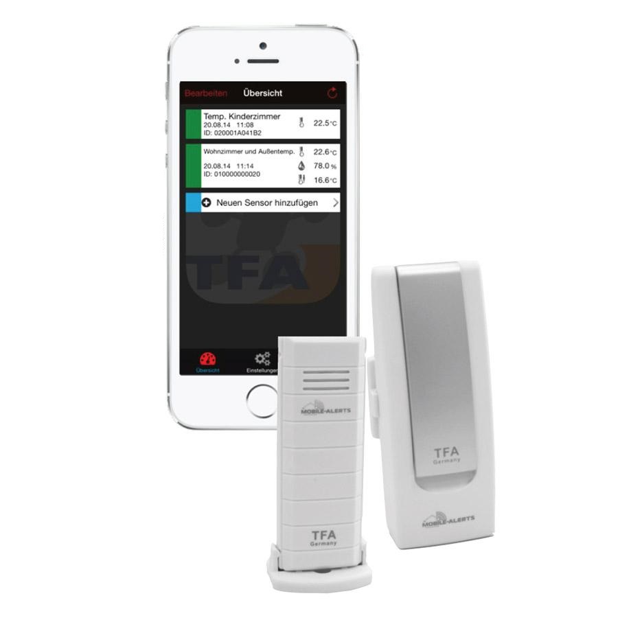 SET 1 - WEATHERHUB temperaturni monitor za smartphone 5005-4001 - Slika 2
