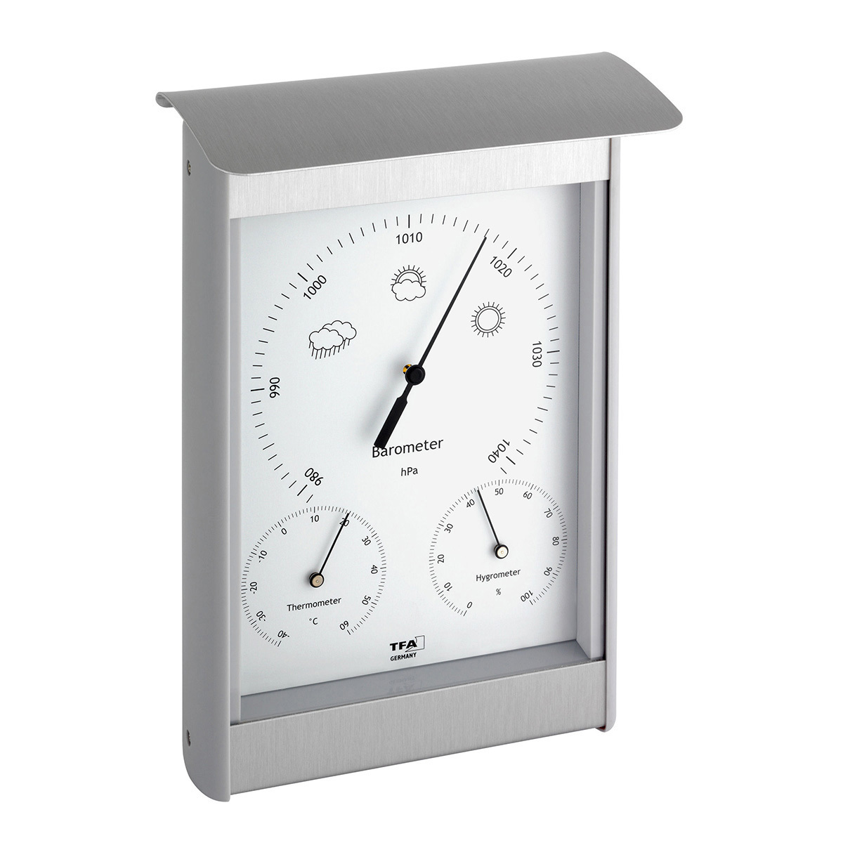 Analogna vanjska meteorološka stanica od aluminija 20.2045