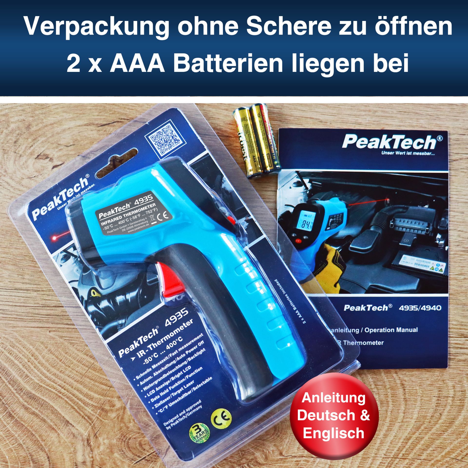 PKT 4935 - Mini infracrveni termometar - Slika 11